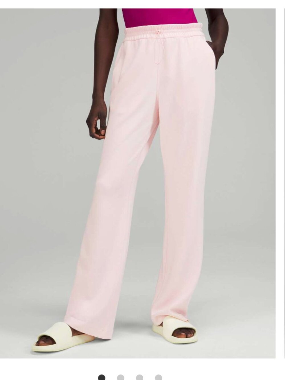 Lululemon Softstreme High-Rise Pant Regular Strawberry Milkshake